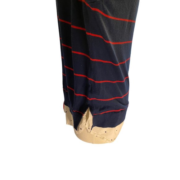 Rafaella Weekend Striped Layered Knit Pullover Women's XL - Picture 7 of 12